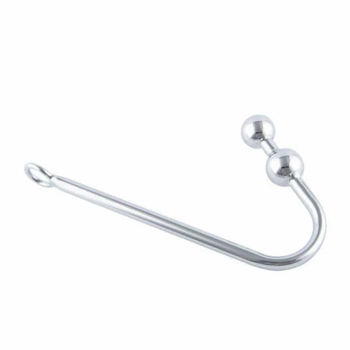 Steel Hook Anal Two 4417 Pleasurable Stainless Balls 0716